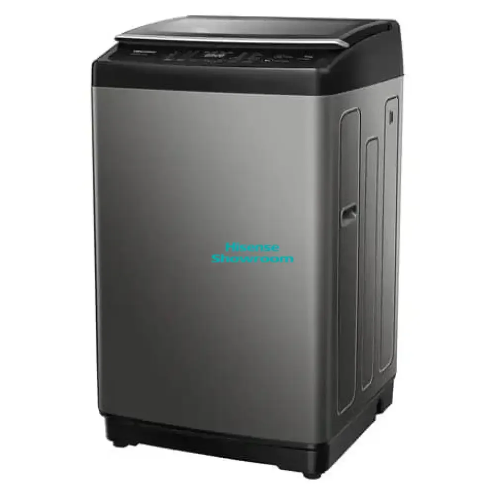Hisense WT1D8021UT - Washing machine top-load 8kg, titanium crystal grey, full automatic