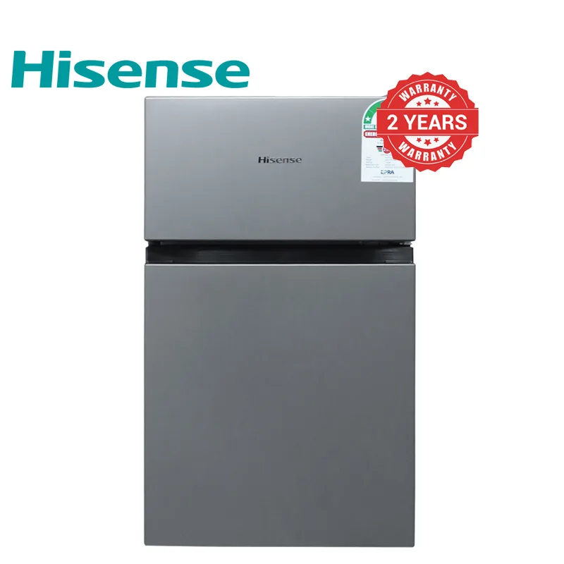 Hisense REF291DR - Fridge 91 litres, frost, double door, silver