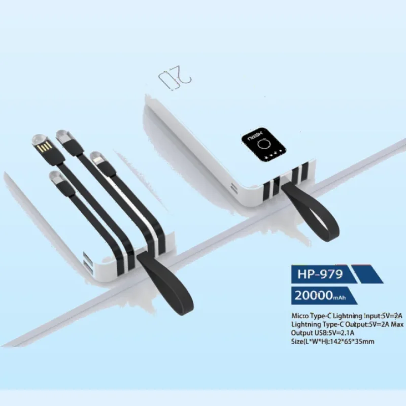 HEPU HP979 20,000mAh 10W Fast Charge Power Bank
